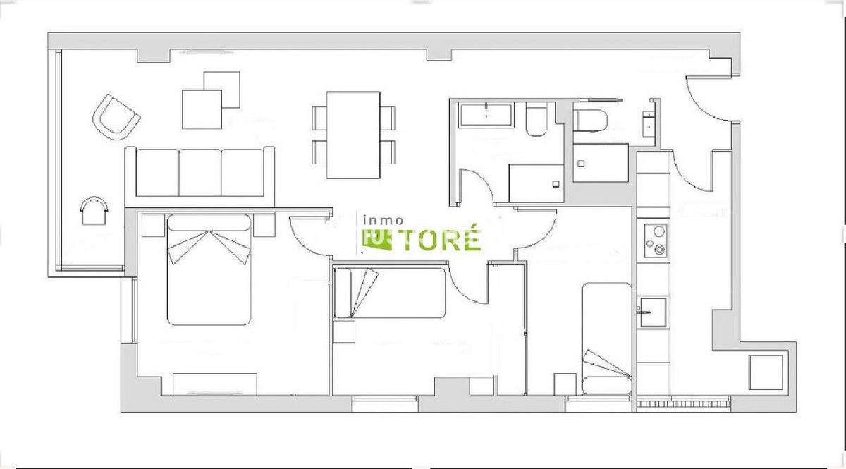 Apartment Middle Floor in Málaga